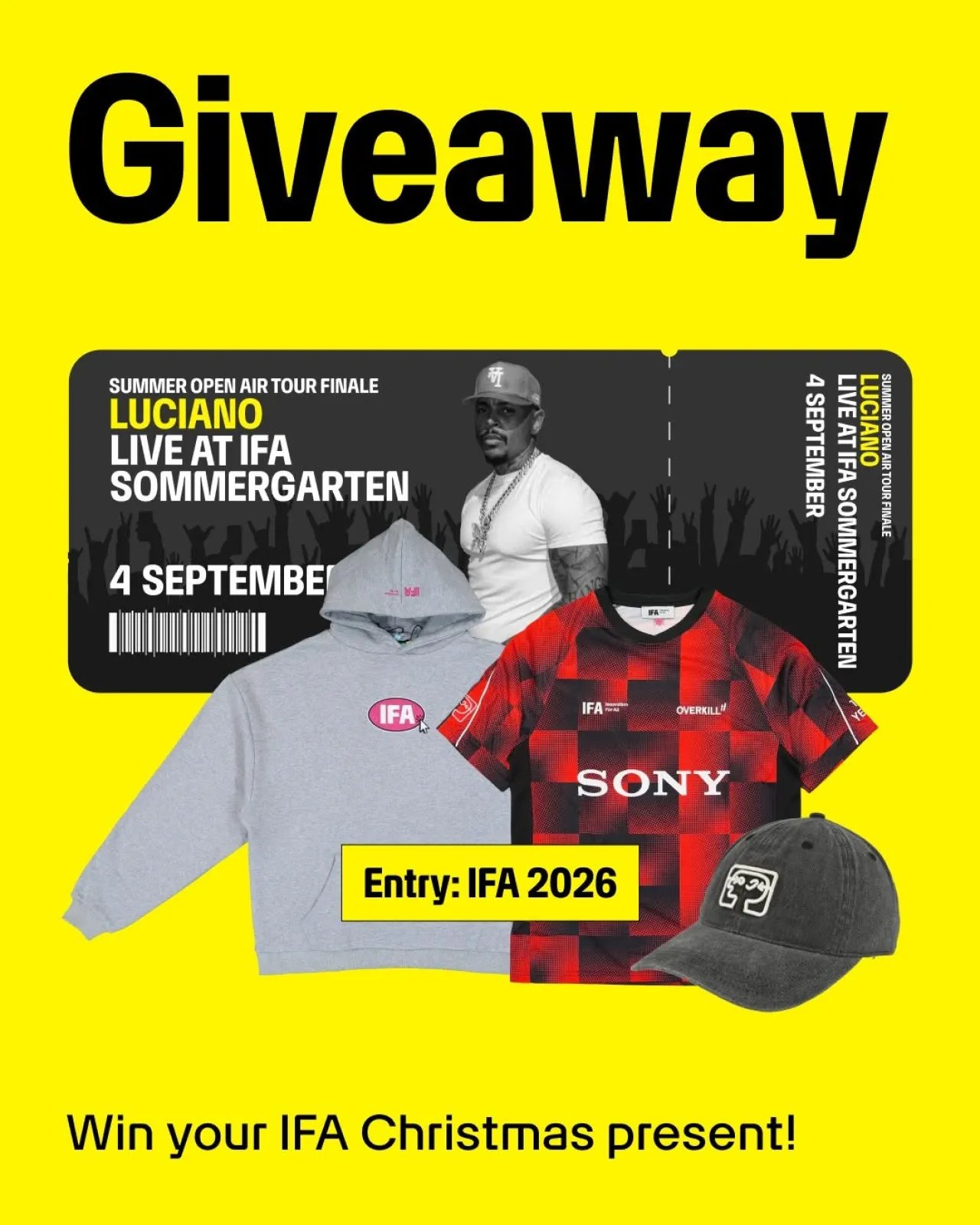 IFA Berlin Launches Christmas Giveaway for 2026 Event Access