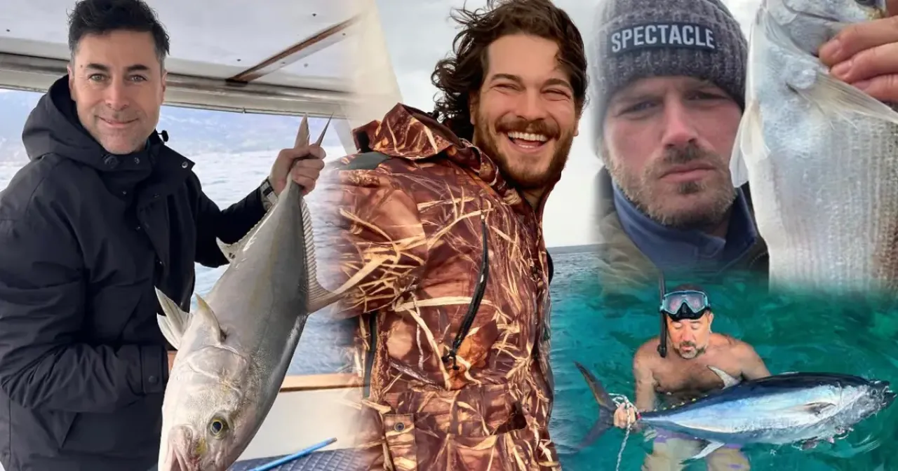 Kıvanç Tatlıtuğ's Fishing Trip with Kıvanç Kasabalı Sparks Interest in Celebrity Anglers
